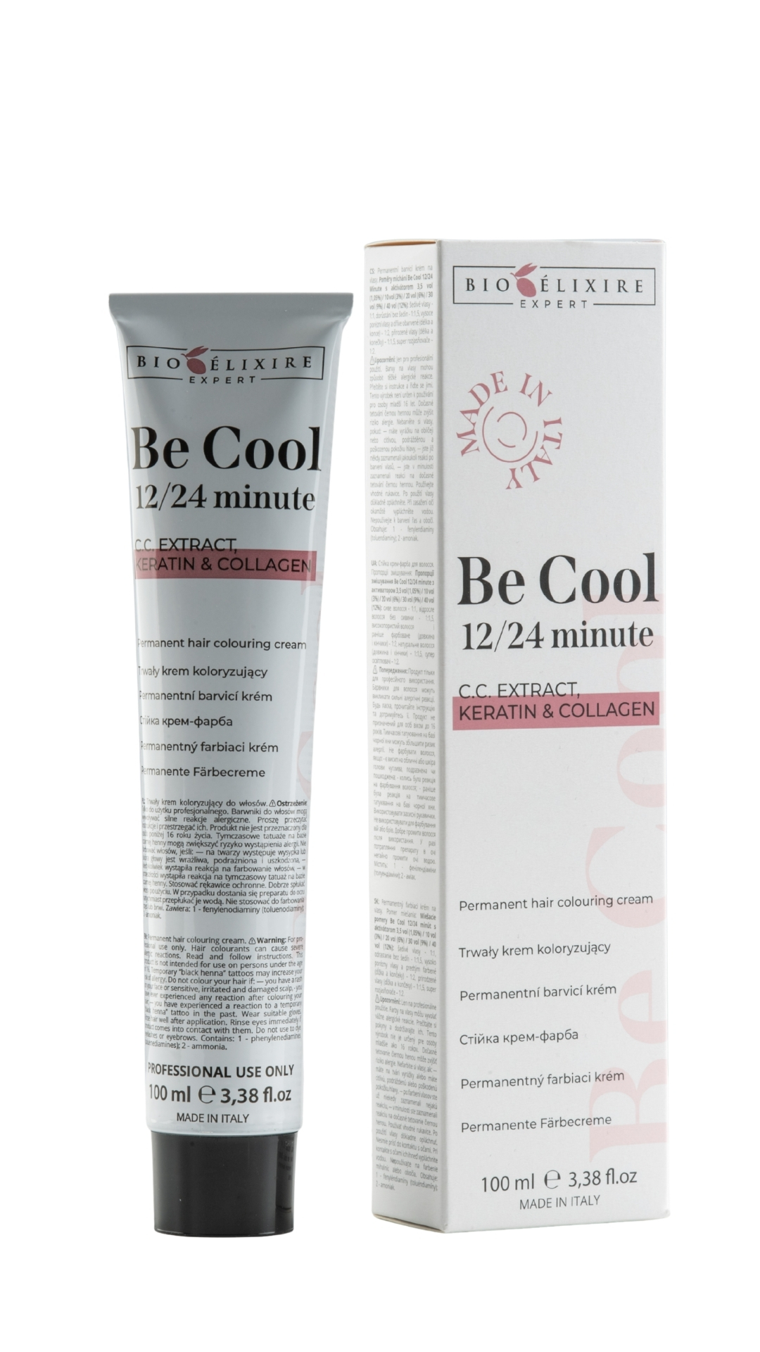 Bioélixire Be Cool 12/24 Minute Permanent Hair Colour