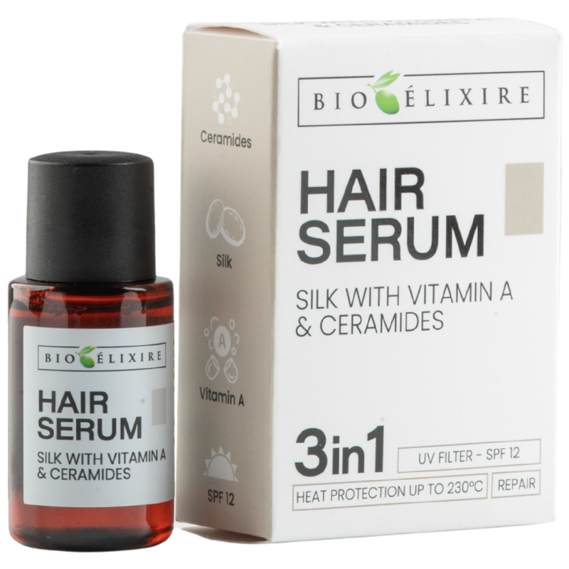Bioelixire Serum with silk + vitamin A + ceramides + SPF 12